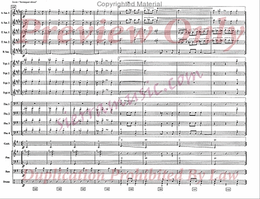 Norwegian Wood Norwegian Wood Big Band scores gallery preview page 15
