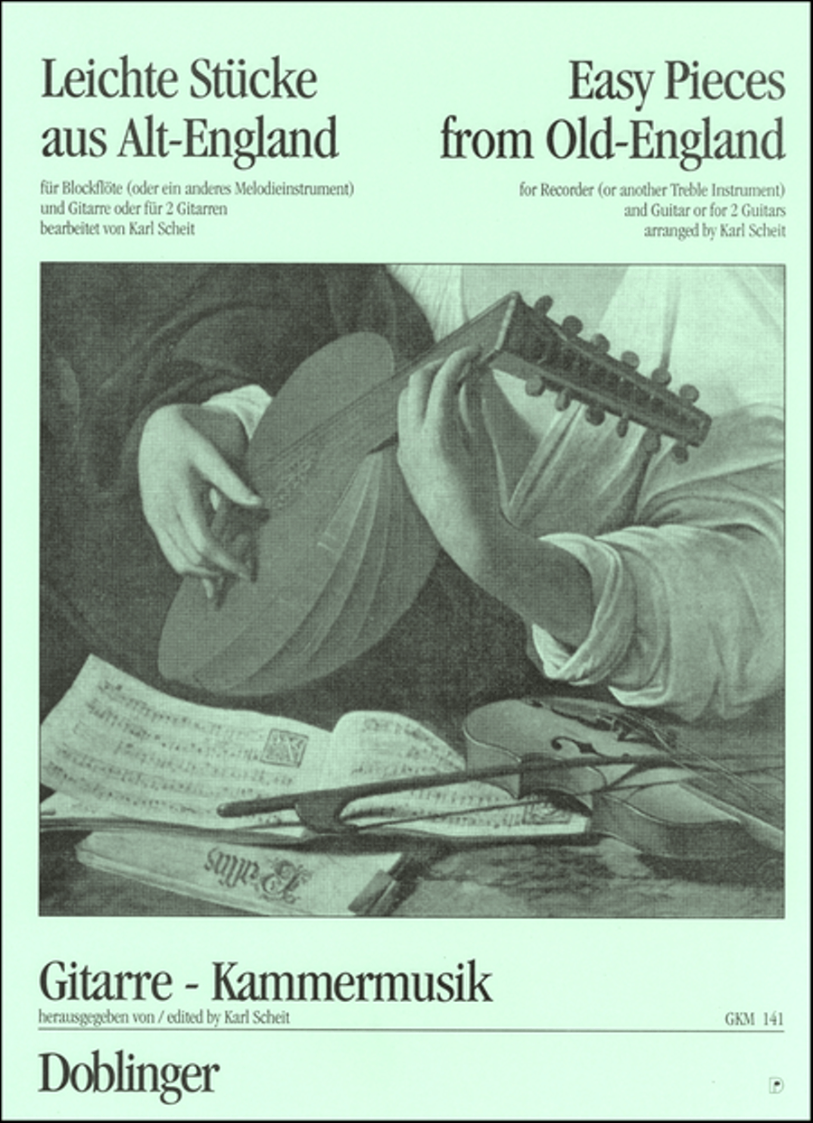 Leichte Stucke aus Alt-England Recorder scores gallery preview page 1
