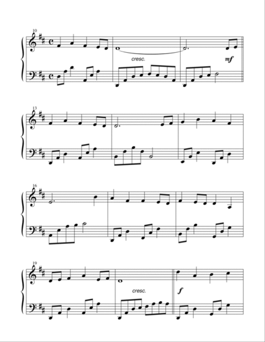 This Is My Father's World Easy Piano scores gallery preview page 2