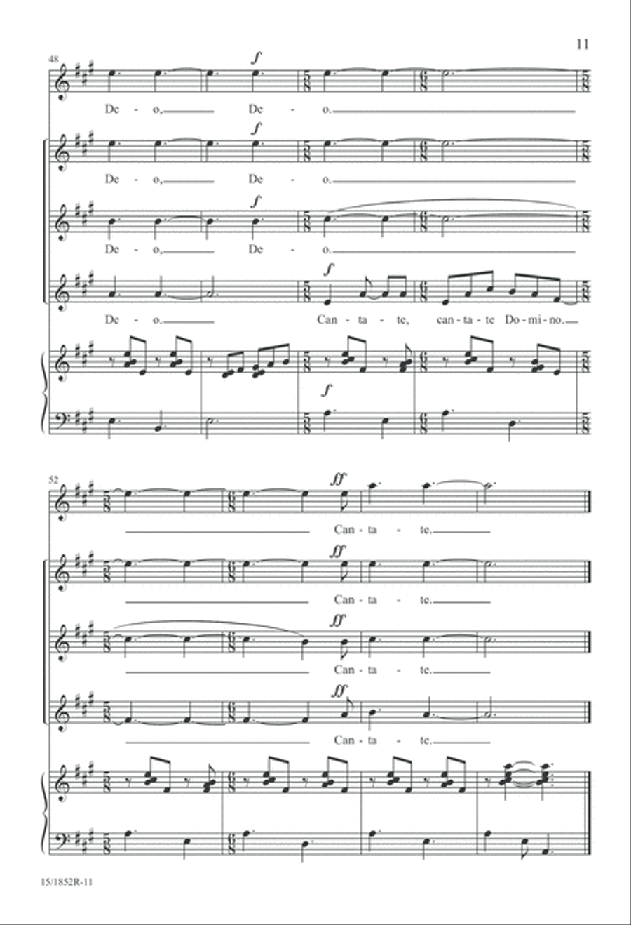 Cantate SSA scores gallery preview page 11