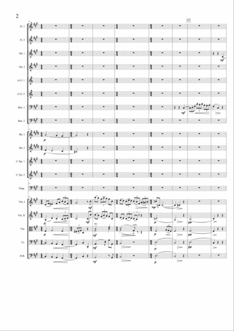 Cisterna - score only