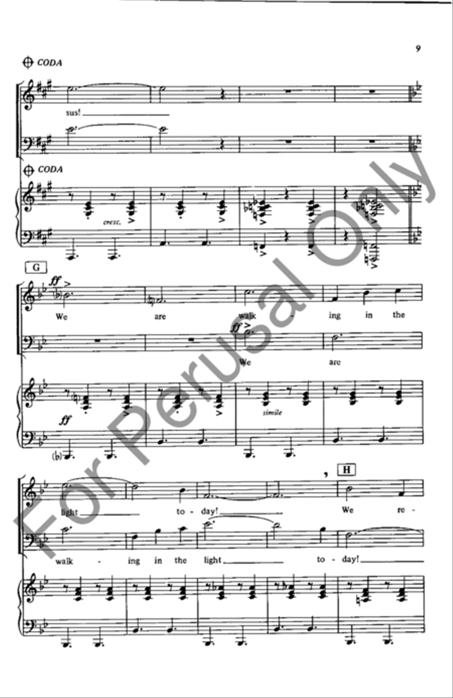 Move Forward And Onward With Jesus 4-Part scores gallery preview page 8