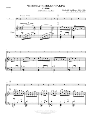 The Sea-Shells Waltz for Trombone and Piano