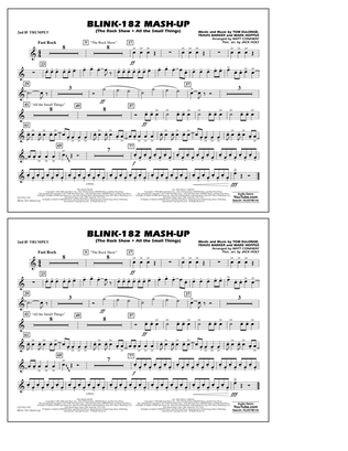 Book cover for Blink-182 Mash-Up - 2nd Bb Trumpet