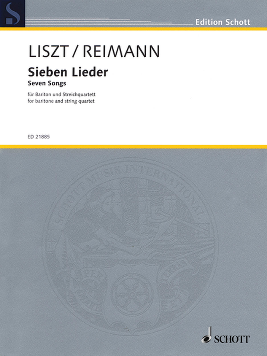 Seven Songs by Franz Liszt