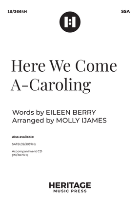 Book cover for Here We Come A-Caroling