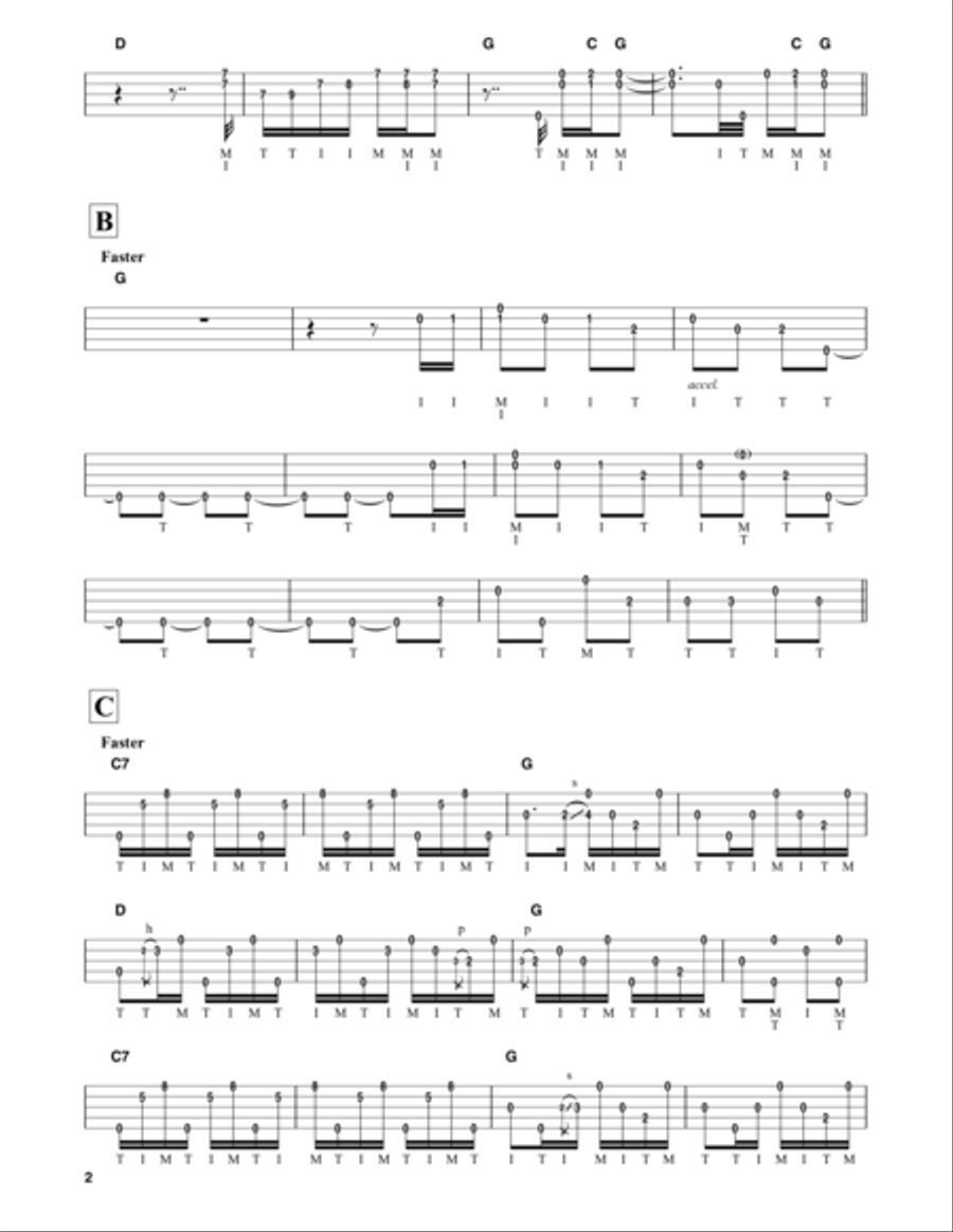 Duelin' Banjos Banjo scores gallery preview page 2
