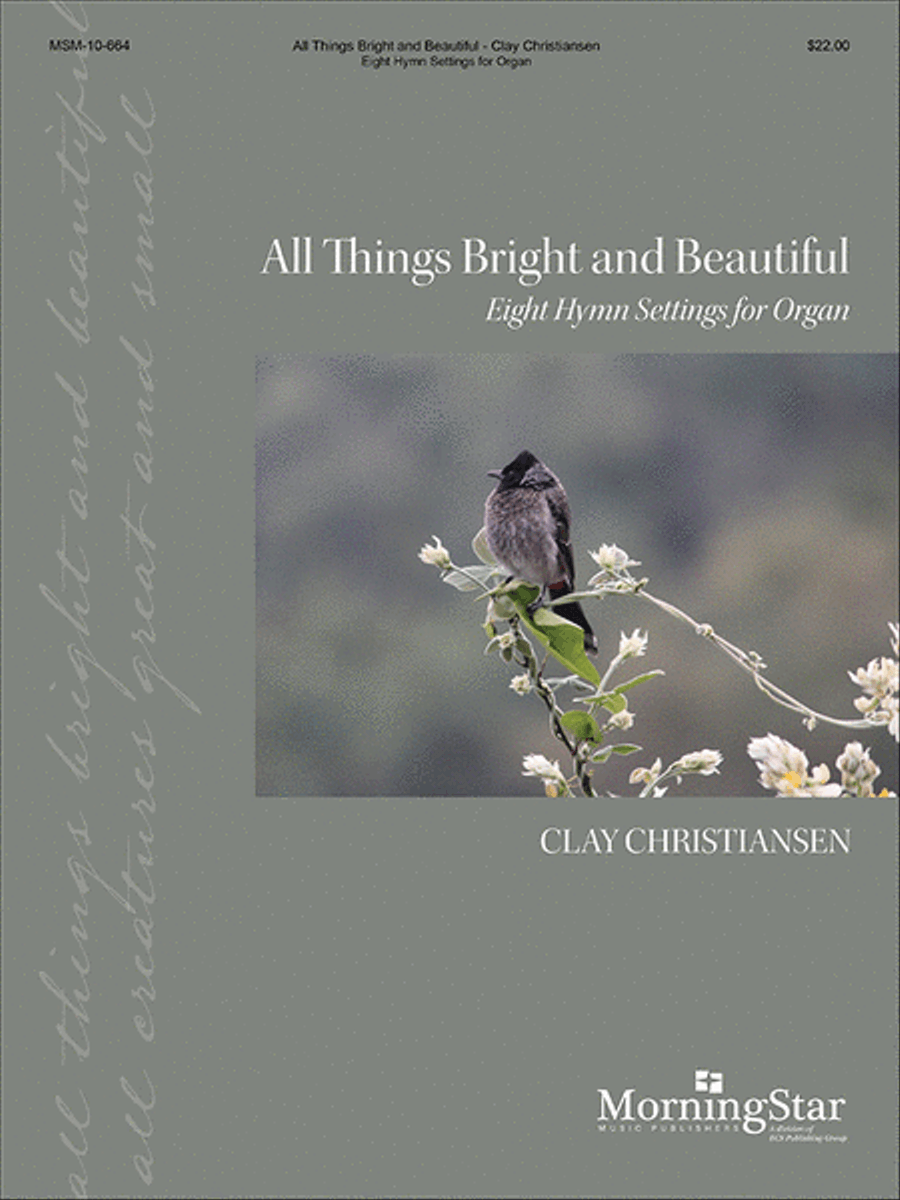 All Things Bright and Beautiful Organ scores gallery preview page 1