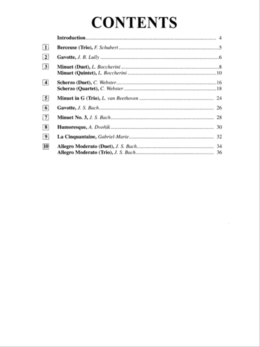 Ensembles for Cello, Volume 3 Cello scores gallery preview page 2