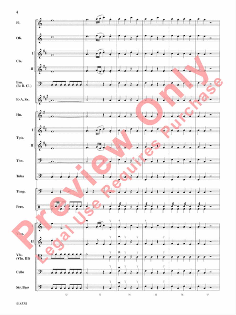 Symphony No. 36, The Linz Full Orchestra scores gallery preview page 5