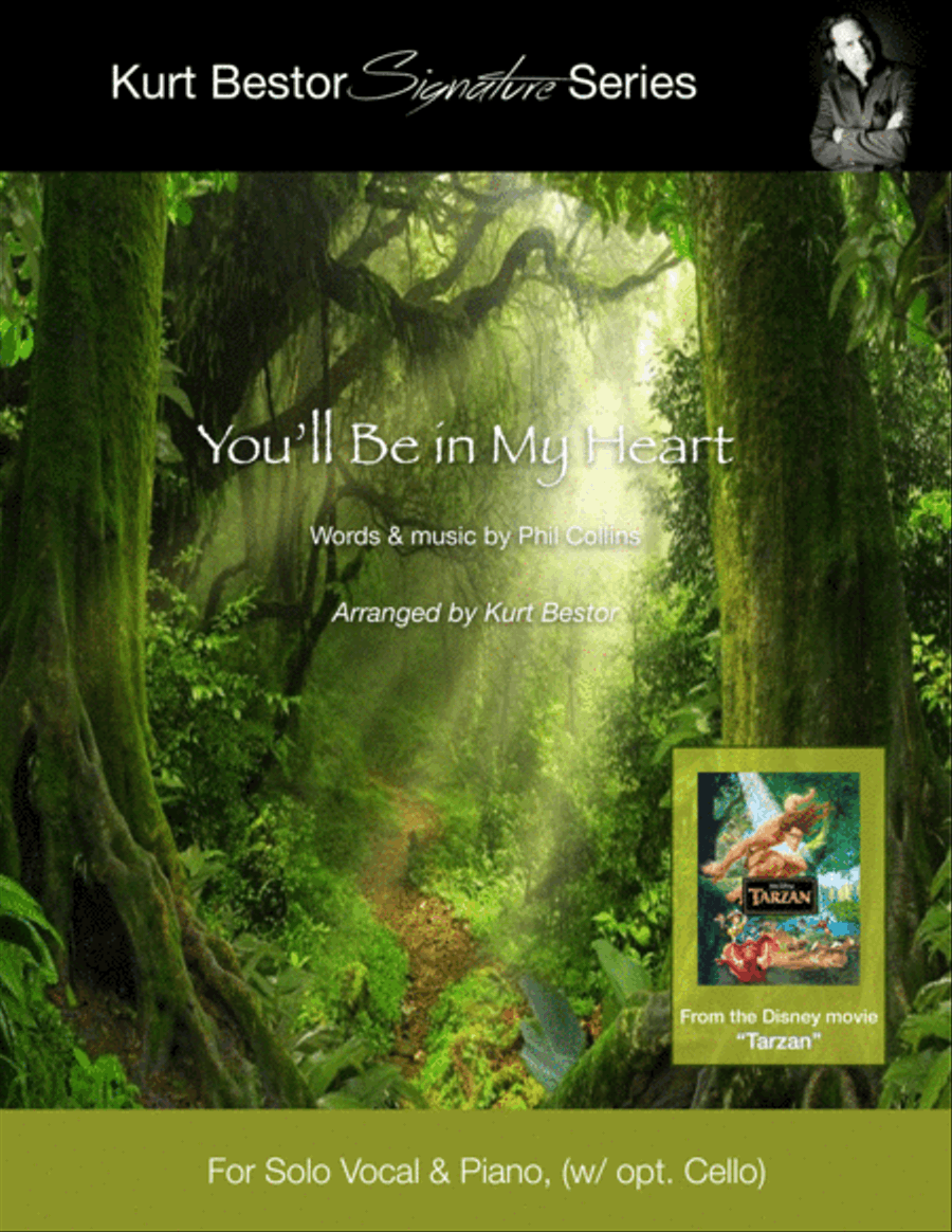 You'll Be In My Heart You'll Be In My Heart Piano, Vocal, Guitar scores gallery preview page 1