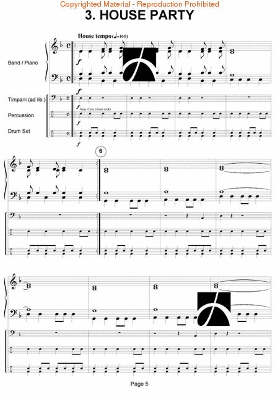First Class - In Concert Concert Band scores gallery preview page 6