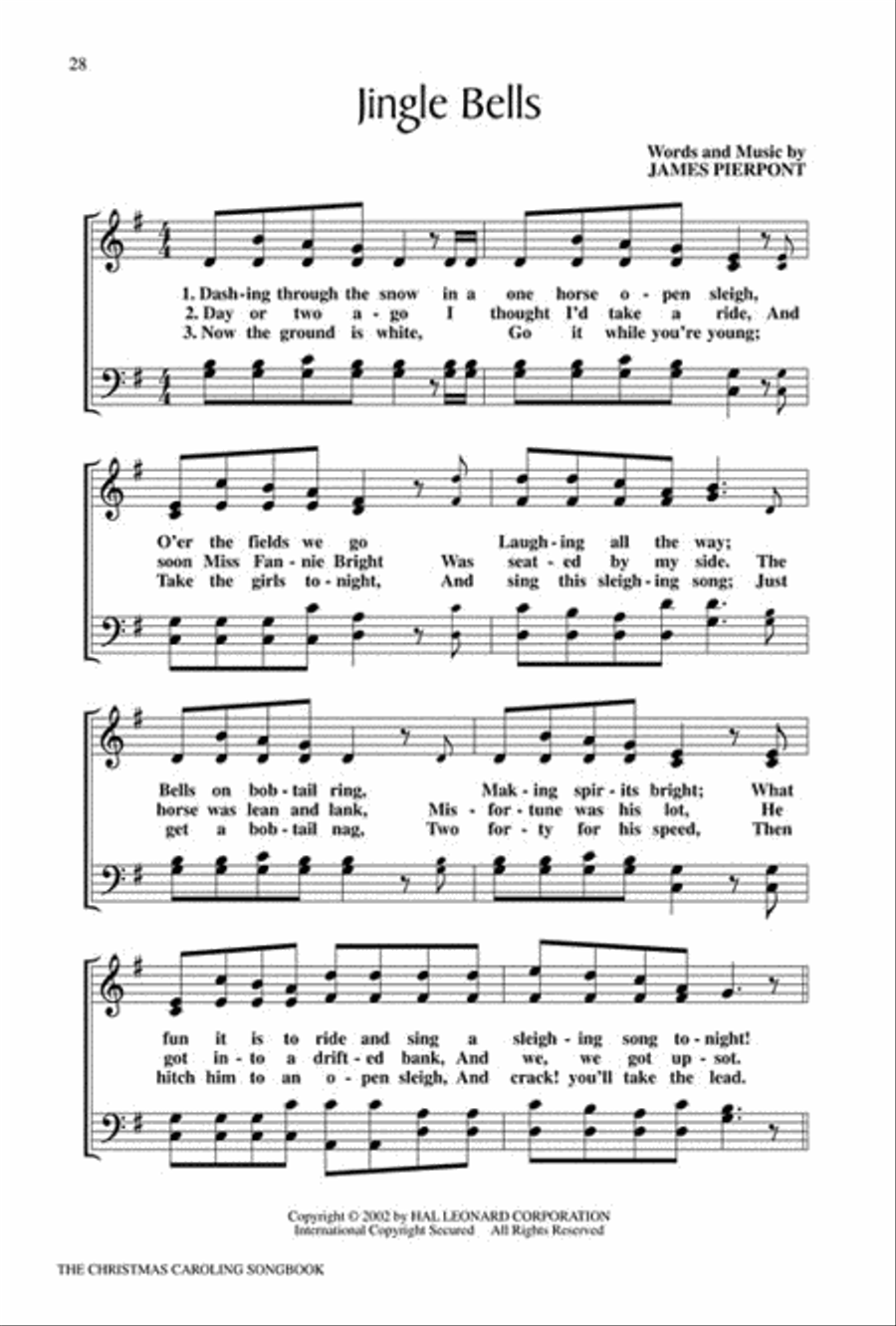 The Christmas Caroling Songbook 4-Part scores gallery preview page 5