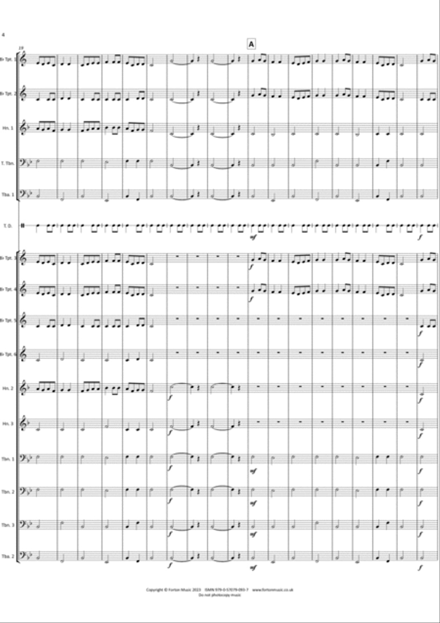 Mattachins Brass Ensemble scores gallery preview page 4