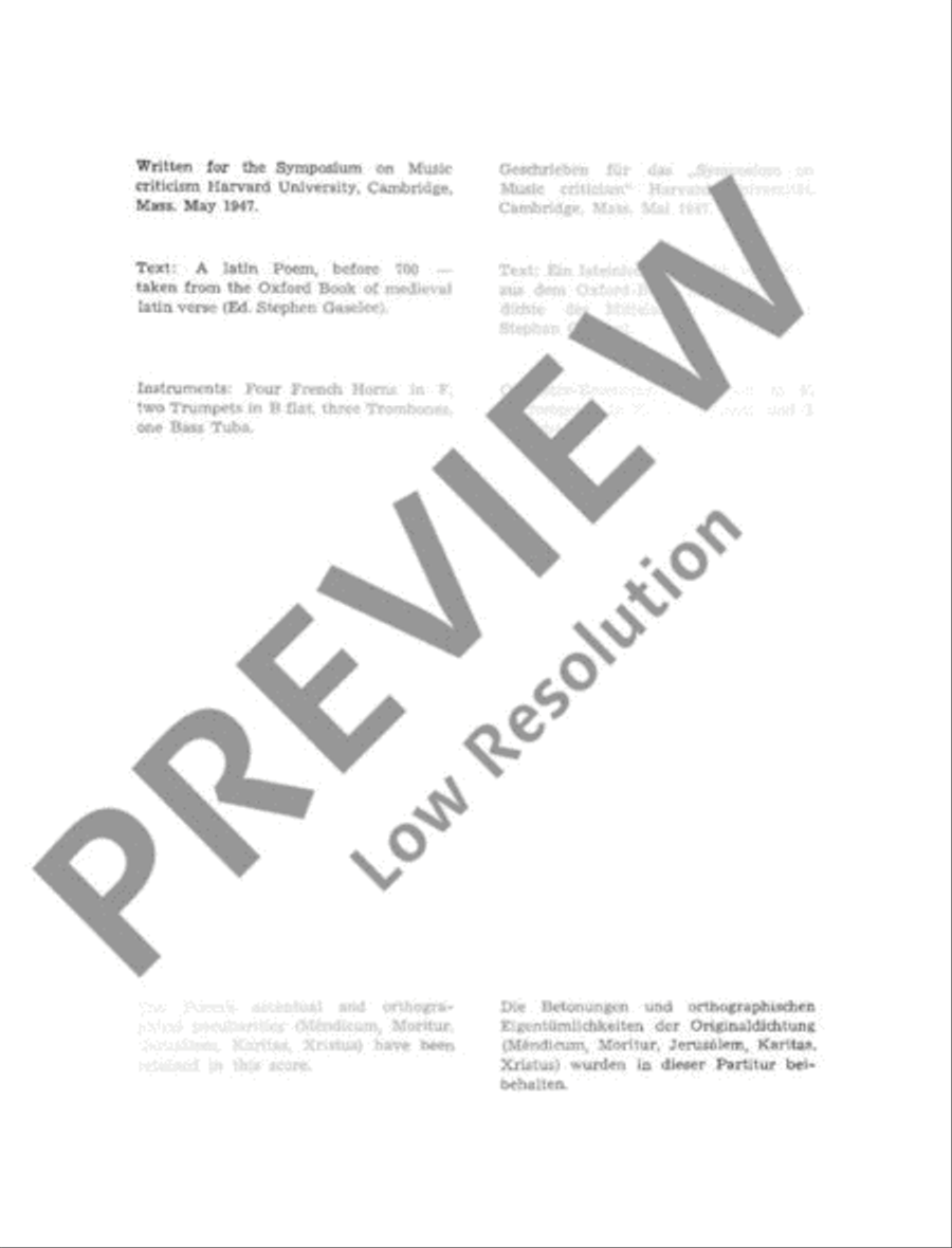 Apparebit repentina dies TB scores gallery preview page 3