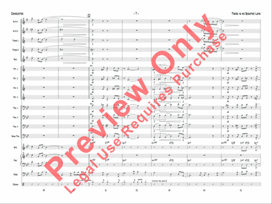 There Is No Greater Love There Is No Greater Love Jazz Ensemble scores gallery preview page 8