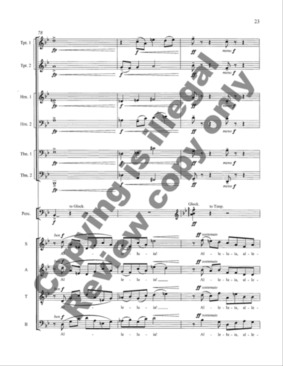 O Magnum Mysterium (Full Score) Choir scores gallery preview page 42
