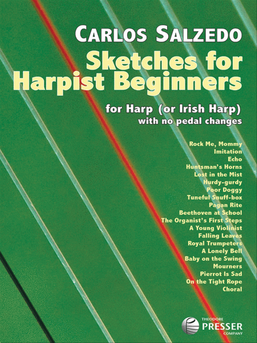 Sketches for Harpist Beginners Chamber Music scores gallery preview page 1