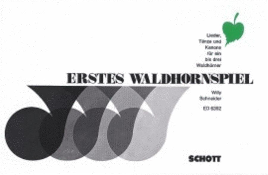 Erstes Waldhornspiel Horn scores gallery preview page 1