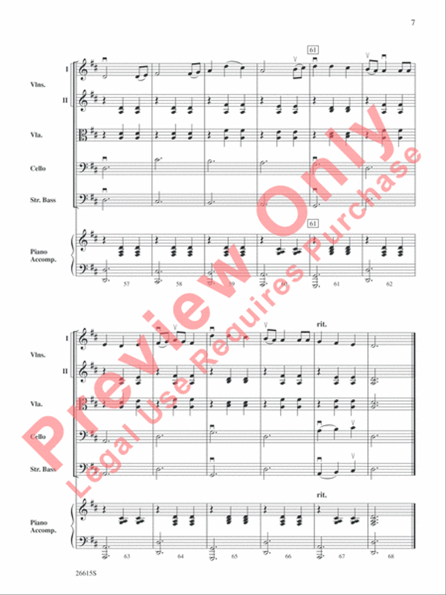 Alison's Waltz Alison's Waltz String Orchestra scores gallery preview page 8