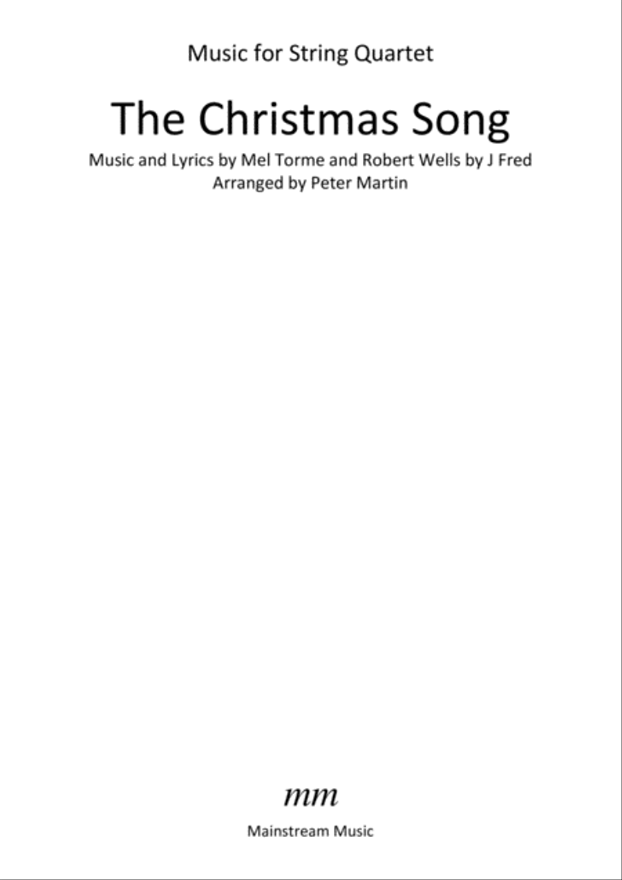 The Christmas Song (Chestnuts Roasting On An Open Fire) String Quartet scores gallery preview page 2
