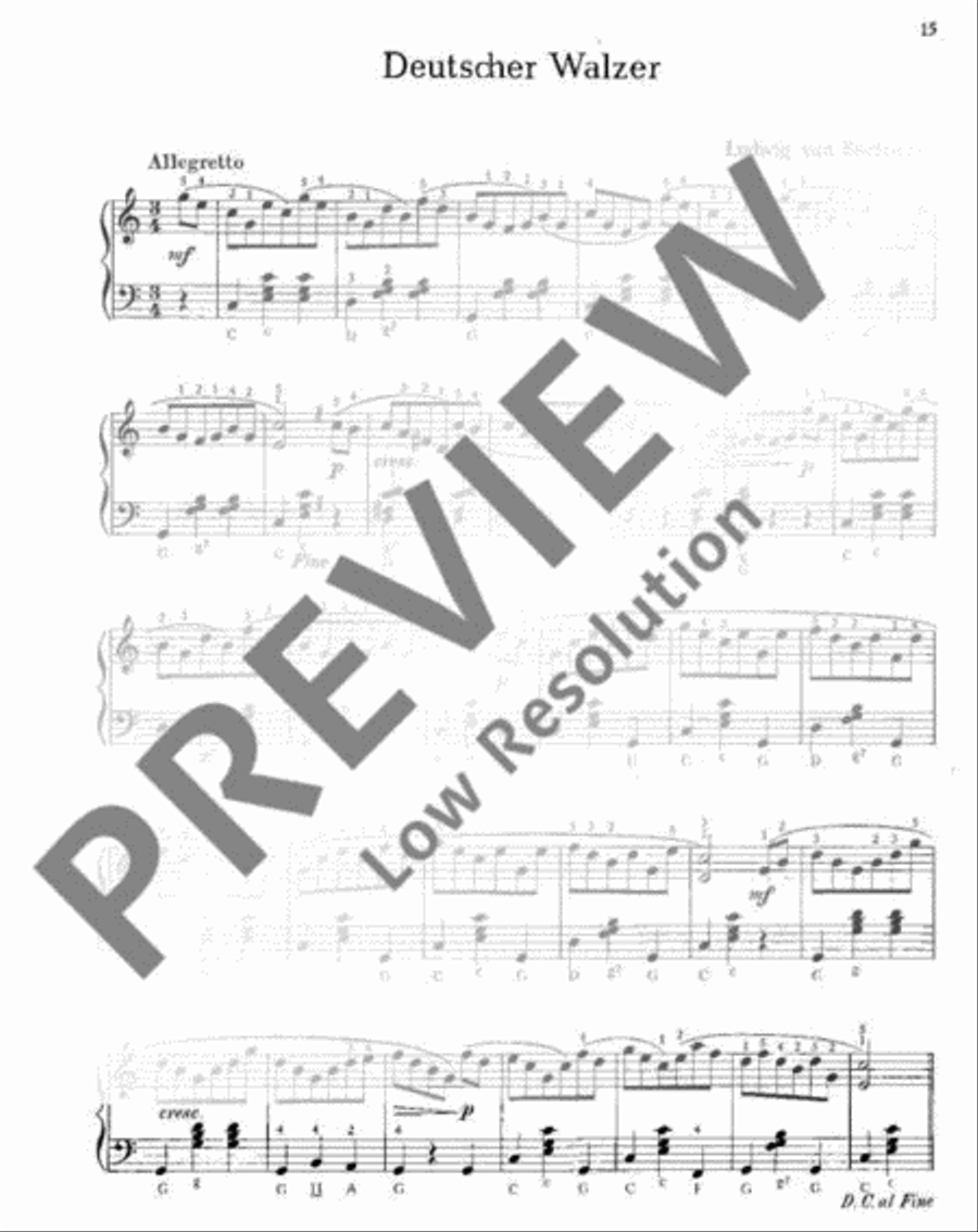 Kleine Tänze großer Meister Accordion scores gallery preview page 16