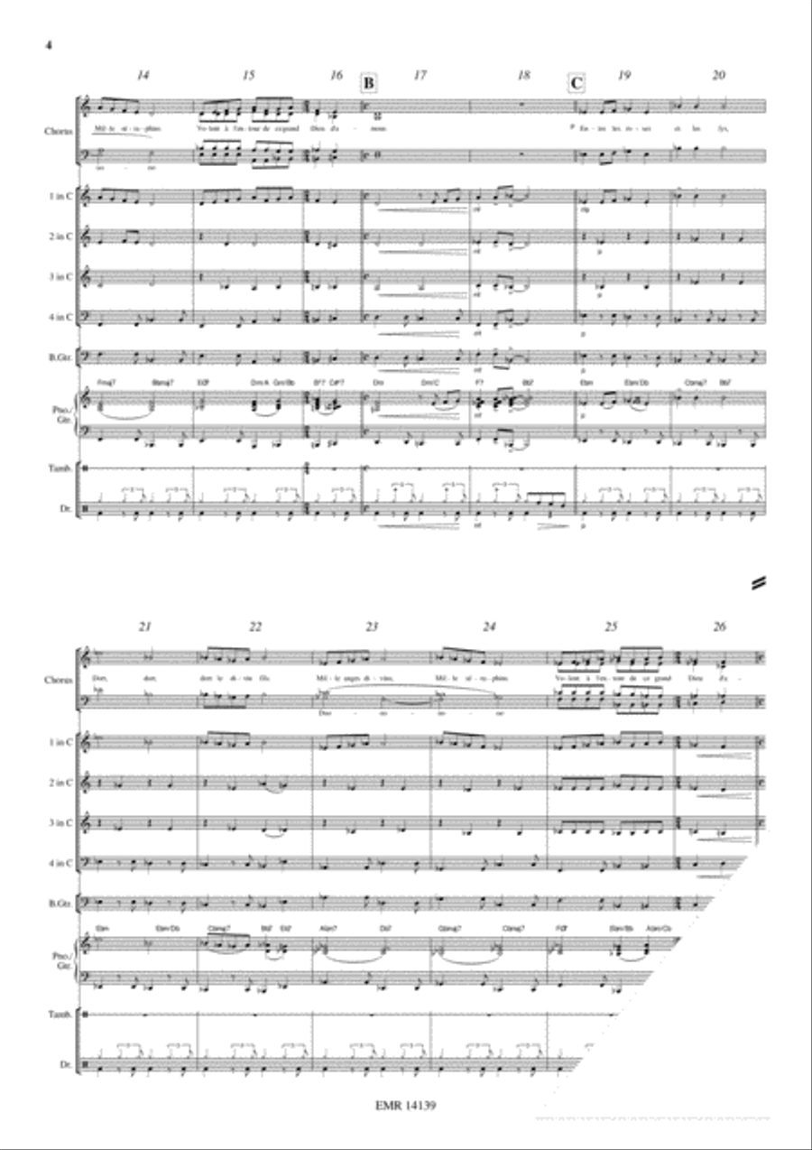 Ox And Donkey Blues Ox And Donkey Blues Woodwind Quartet scores gallery preview page 6