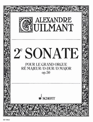 Book cover for 2. Sonata D Major