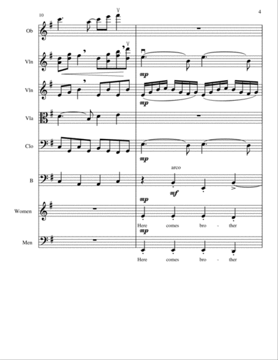 The Ring of Moore The Ring of Moore String Orchestra scores gallery preview page 4