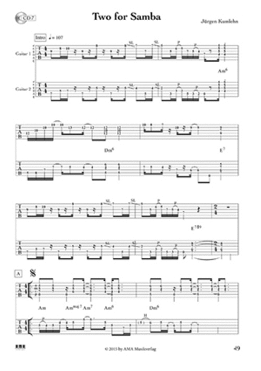 Play Guitar Ballads Acoustic Guitar scores gallery preview page 3
