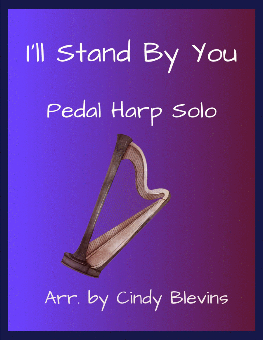 I'll Stand By You Pedal Harp scores gallery preview page 1