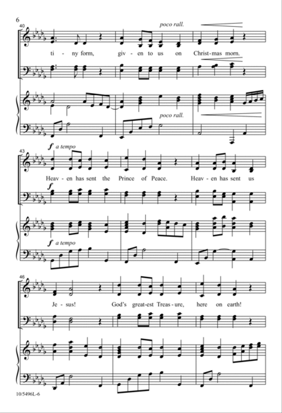 God's Greatest Treasure God's Greatest Treasure 4-Part scores gallery preview page 6