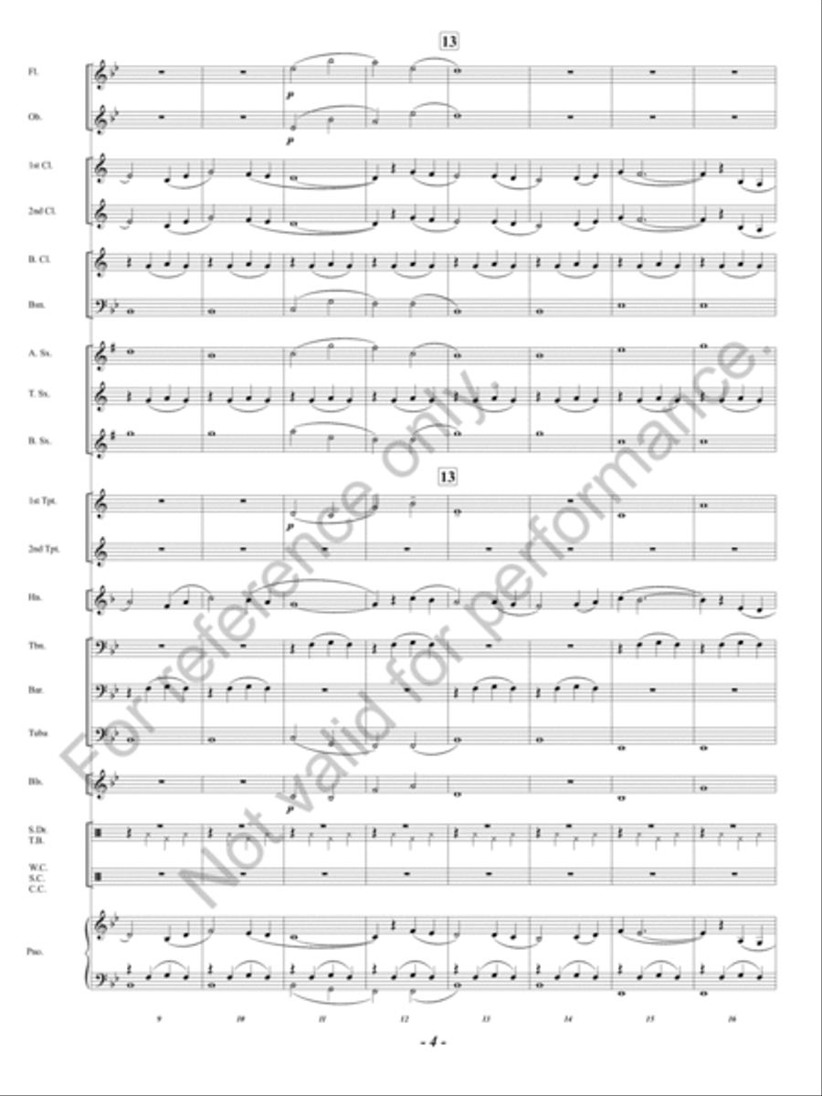Red River Valley Concert Band scores gallery preview page 5