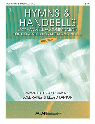 Book cover for Hymns and Handbells for 3-5 Oct., Vol. 2 (Reproducible)