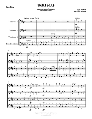 Jingle Bells (jazzy style) for Trombone Quartet