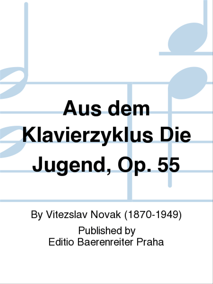 Aus dem Klavierzyklus Die Jugend, op. 55 Piano Solo scores gallery preview page 1