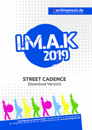 Book cover for I.M.A.K. Cadence 2019 (Street Beat)