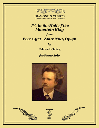 In the Hall of the Mountain King from Peer Gynt Suite No.1, Op. 46 - Edvard Grieg - Piano Solo