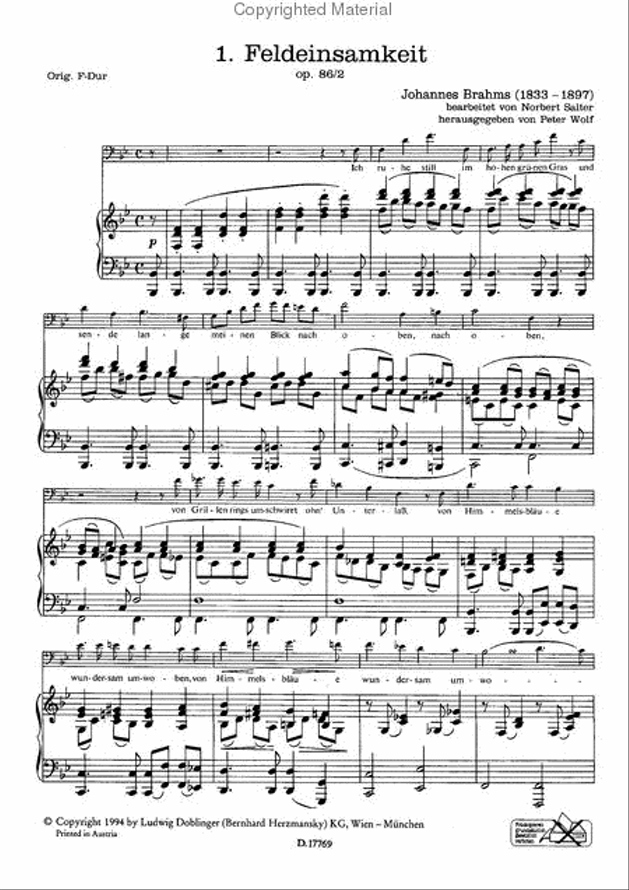 6 Lieder 6 Lieder Piano scores gallery preview page 2