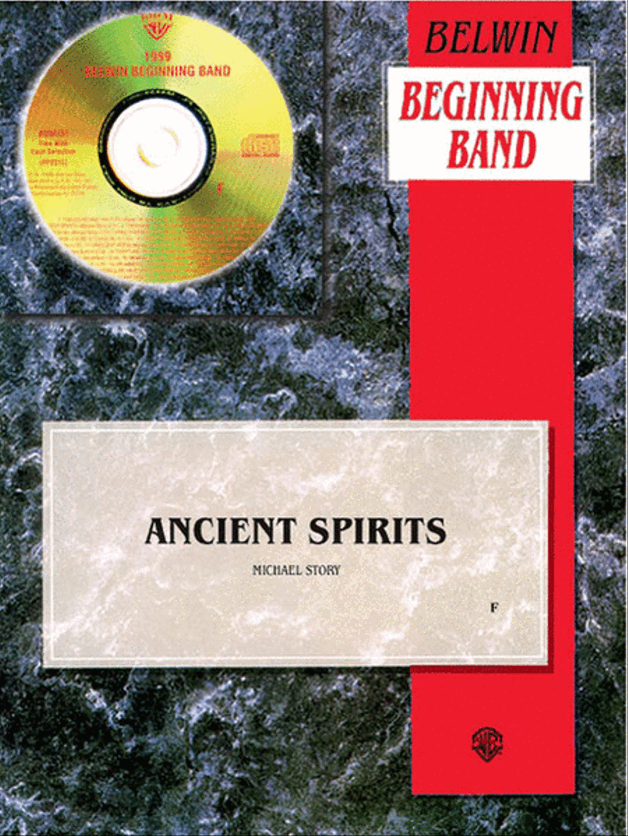 Ancient Spirits Concert Band scores gallery preview page 1