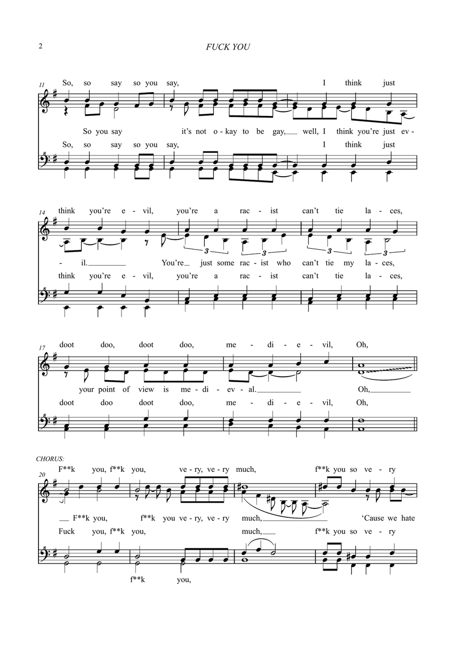Fuck You SSAA scores gallery preview page 2