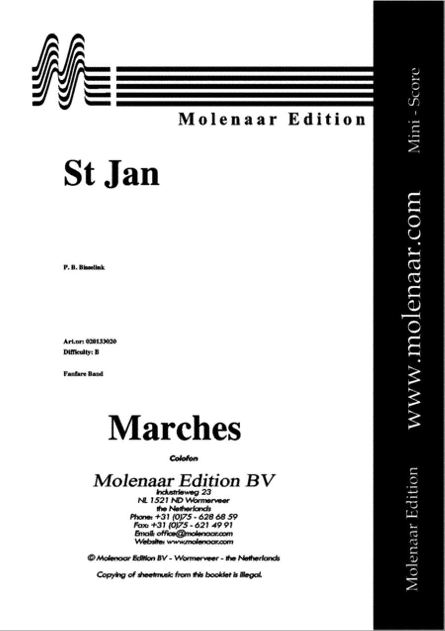 St Jan Fanfare Band scores gallery preview page 2