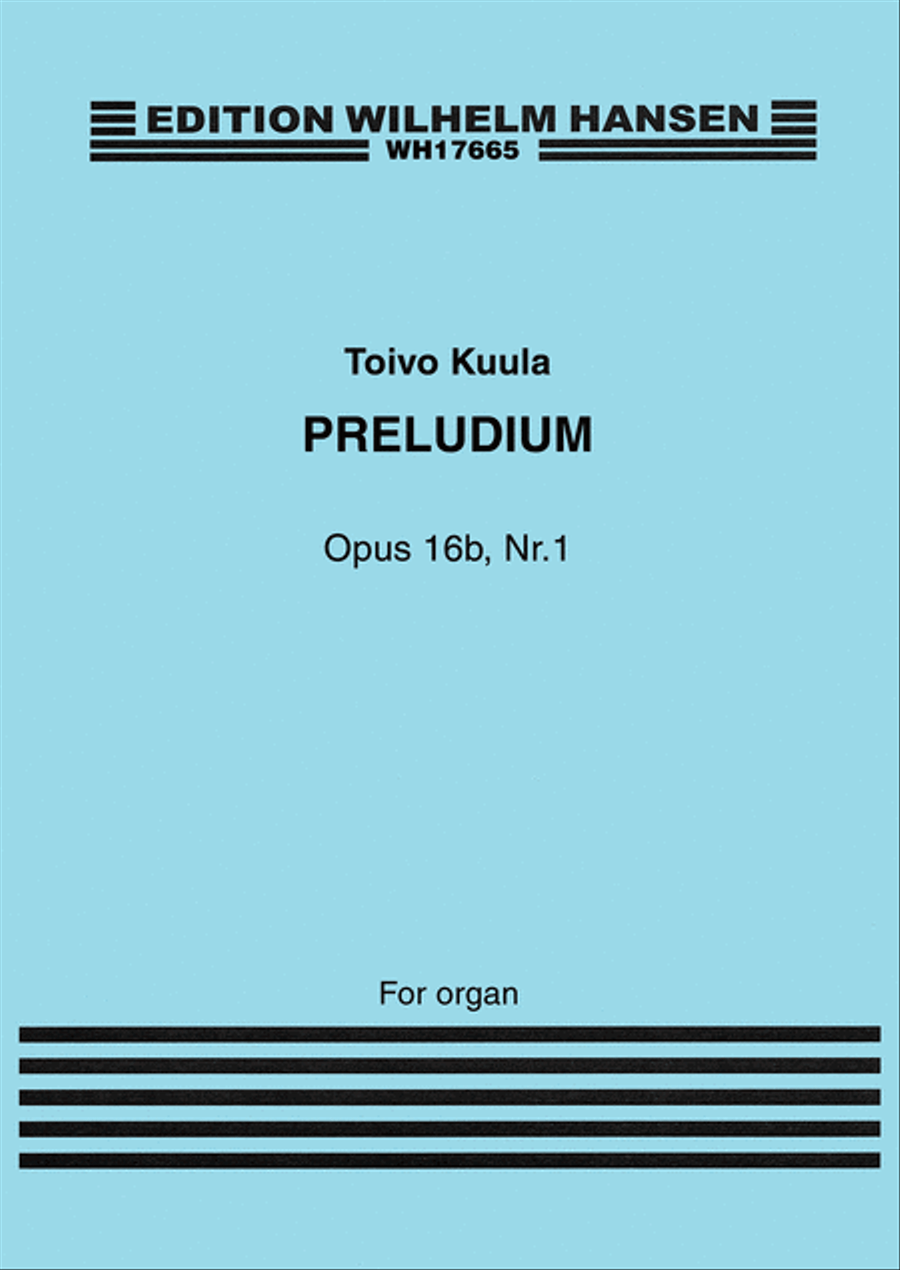 Preludium Op. 16b No. 1