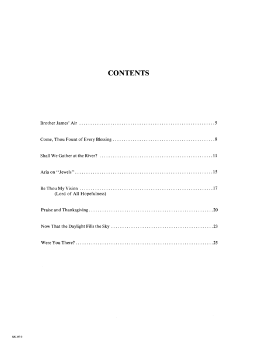 Wood Works for Organ, Book 1 Organ Solo scores gallery preview page 2