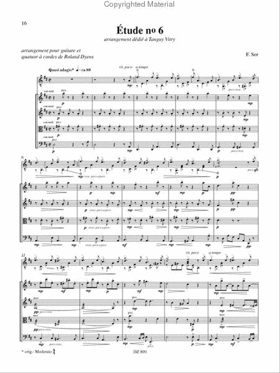 7 Études de Sor (2 livres) Cello scores gallery preview page 2