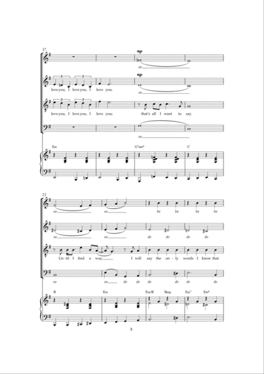 Michelle Michelle 4-Part scores gallery preview page 3