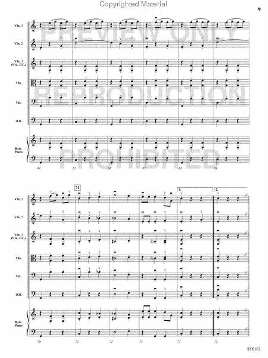 The Blue Danube String Orchestra scores gallery preview page 8