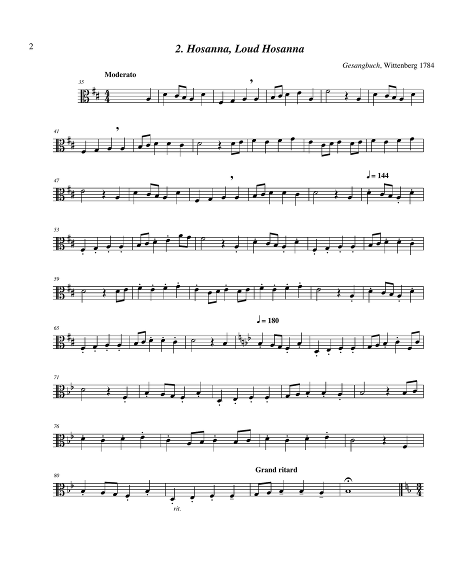 52 Easter Hymns for the Solo Performer - viola Viola Solo scores gallery preview page 4