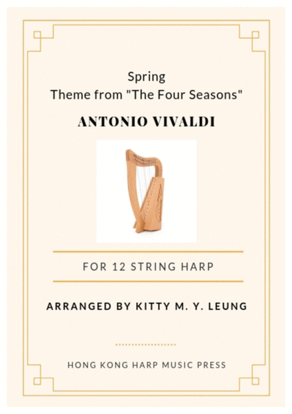 Spring (from The Four Seasons) by Vivaldi - 12 String Small Lap Harp