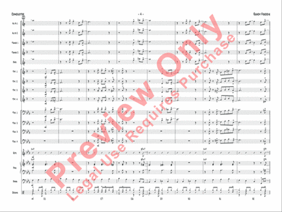 Ready Freddie Ready Freddie Jazz Ensemble scores gallery preview page 7